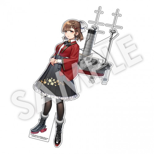 「艦これ」公式 特製特大アクリルステッカー 「朝日」mode 「朝日」mode