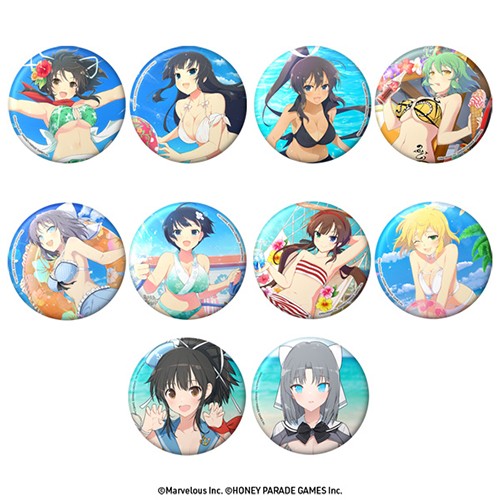 閃乱カグラ　76mm缶バッジ vol.1 ボックス版 Vol.1　ボックス版