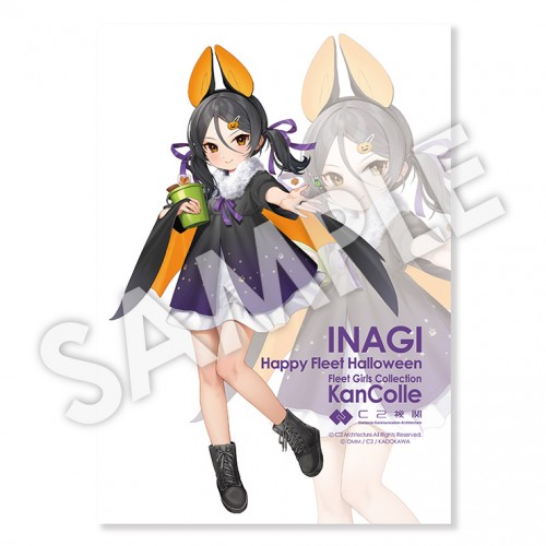 艦娘公式アクリルボード 【カレー機関先行販売】  「稲木」Halloween mode※2025年11月中旬出荷分 「稲木」Halloween mode