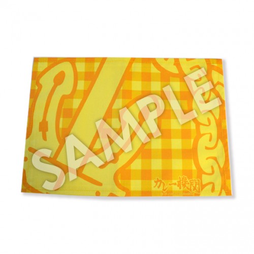 【カレー機関】公式　限定ランチョンマット ※カレー機関シール1枚付き(種類は選べません)