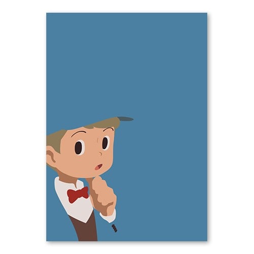 【LEVEL5】特製オリジナルA5ノート／ルーク（レイトンシリーズ） ルーク（「レイトン」シリーズ）