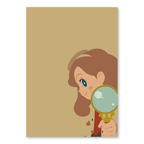 【LEVEL5】特製オリジナルA5ノート／カトリーエイル・レイトン（レイトンシリーズ） カトリーエイル・レイトン（「レイトン」シリーズ）