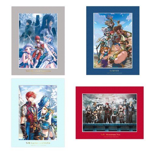 イースシリーズ キャラファインマットコレクション Vol.3【4種コンプリートセット】 Vol.3【4種コンプリートセット】