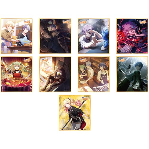 『プロジェクトセカイ カラフルステージ！ feat. 初音ミク』 ミニ色紙コレクション 第32弾A【単品】Never Give Up Cooking！（全9種） 第32弾A 単品