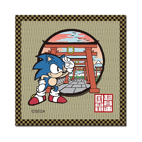 「和ソニック」羽田景 大鳥居図 畳コースター※2025年11月中旬出荷分 羽田景 大鳥居図