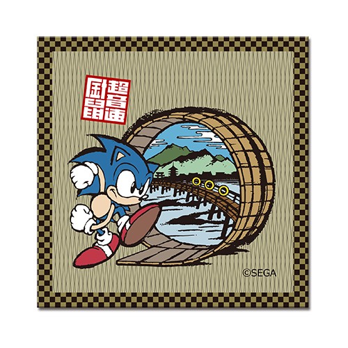 「和ソニック」京師景 加茂川図 畳コースター※2025年11月中旬出荷分 京師景 加茂川図