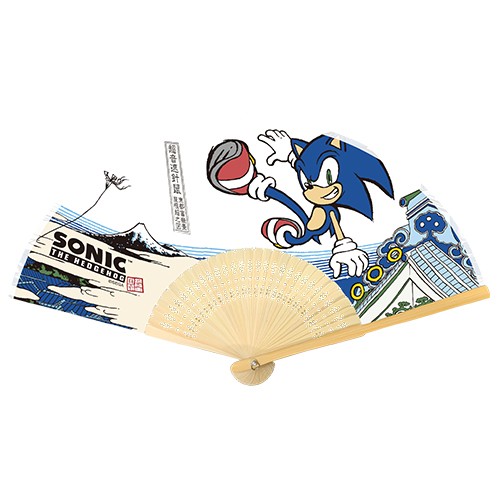 「和ソニック」浅草景 屋根超之図 扇子