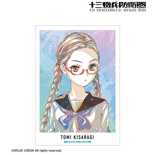 『十三機兵防衛圏』 如月 兎美 Ani-Art A3マット加工ポスター 如月 兎美