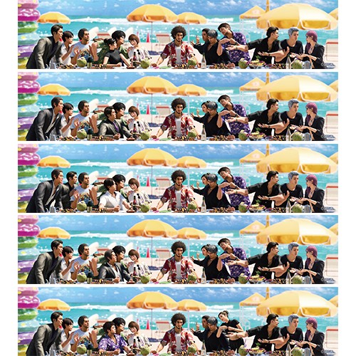 『龍が如く8』the story begins ステッカー5枚セット