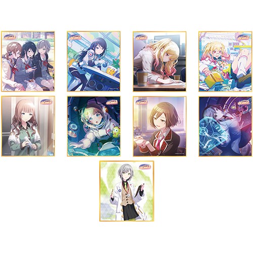 『プロジェクトセカイ カラフルステージ！ feat. 初音ミク』 ミニ色紙コレクション 第33弾B【BOX】Get over it.（全9種） 第33弾B BOX