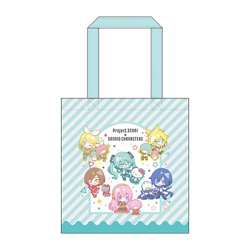 プロジェクトセカイ カラフルステージ！ feat. 初音ミク×サンリオキャラクターズミニキャラトートバッグ バーチャル・シンガー ※2025年11月中旬出荷分 バーチャル・シンガー