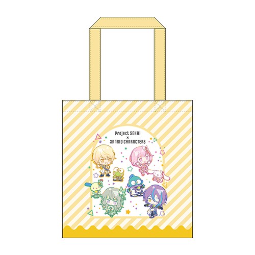 プロジェクトセカイ カラフルステージ！ feat. 初音ミク×サンリオキャラクターズミニキャラトートバッグ ワンダーランズ×ショウタイム ワンダーランズ×ショウタイム