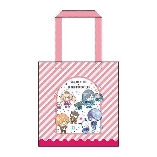 プロジェクトセカイ カラフルステージ！ feat. 初音ミク×サンリオキャラクターズミニキャラトートバッグ Vivid BAD SQUAD ※2025年11月中旬出荷分 Vivid BAD SQUAD