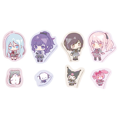 プロジェクトセカイ カラフルステージ！ feat. 初音ミク×サンリオキャラクターズミニキャラシールセット 25時、ナイトコードで。 25時、ナイトコードで。