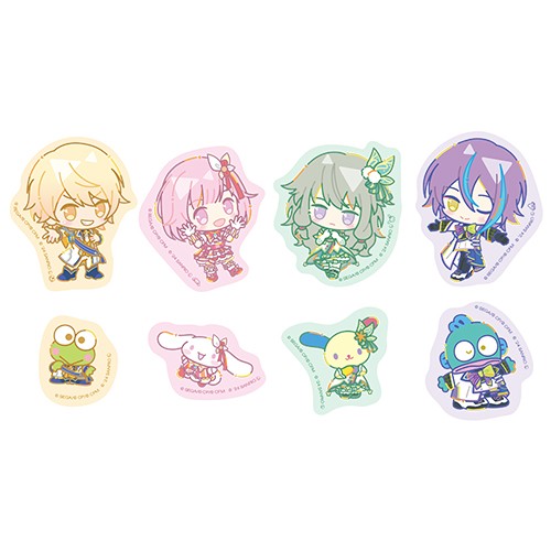 プロジェクトセカイ カラフルステージ！ feat. 初音ミク×サンリオキャラクターズミニキャラシールセット ワンダーランズ×ショウタイム ワンダーランズ×ショウタイム