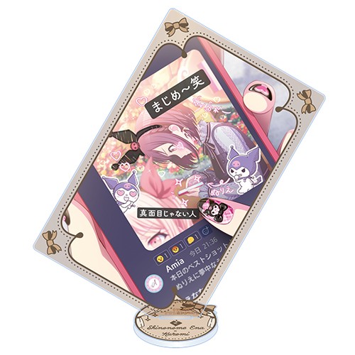 プロジェクトセカイ カラフルステージ！ feat. 初音ミク×サンリオキャラクターズカード型アクリルスタンド 東雲 絵名1 東雲 絵名1