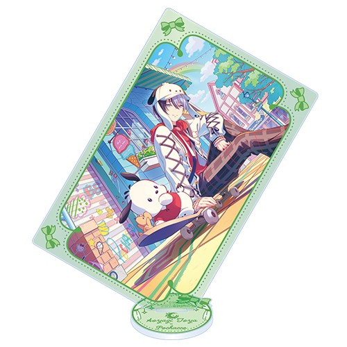 プロジェクトセカイ カラフルステージ！ feat. 初音ミク×サンリオキャラクターズカード型アクリルスタンド 青柳 冬弥2 青柳 冬弥2