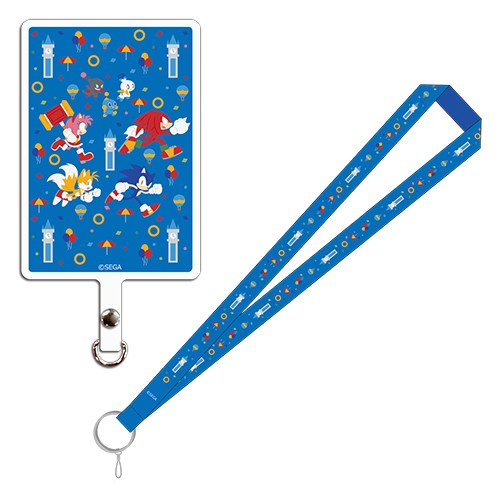 「ソニック・ザ・ヘッジホッグ」SONIC CARNIVAL TOKYO フォンタブ＆ネックストラップソニック ※2025年11月中旬出荷分 ソニック