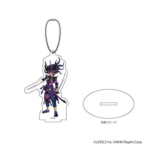 「妖怪ウォッチ ぷにぷに」アクリルスタンドキーホルダー クローン黒龍（灰の大地）(第2弾)※2025年11月中旬出荷分 クローン黒龍（灰の大地）(第2弾)