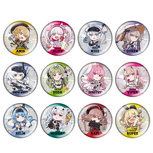 勝利の女神：NIKKE　 デフォルメ缶バッジ BOX※2025年11月中旬出荷分 デフォルメ缶バッジ BOX