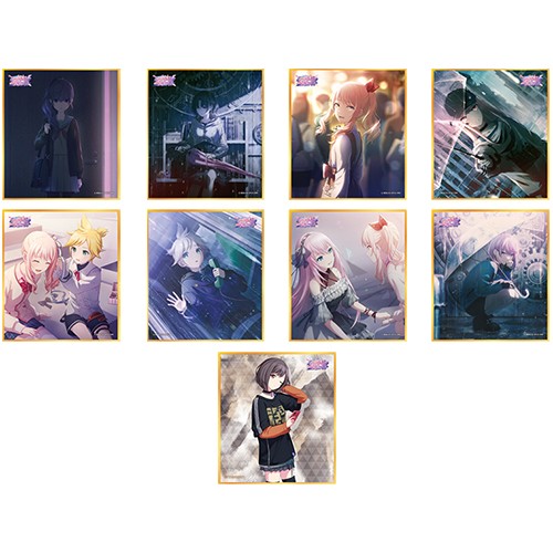 『プロジェクトセカイ カラフルステージ！ feat. 初音ミク』ミニ色紙コレクション 第34弾A【単品】ボク達の生存逃走（全9種） 第34弾A 単品