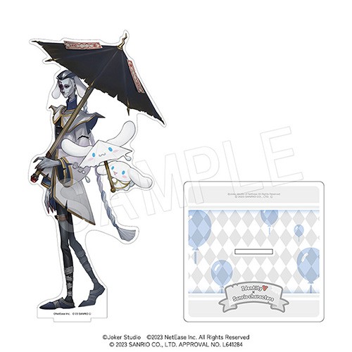 IdentityV×サンリオキャラクターズ　アクリルスタンド白黒無常（白:Xie Bi’an）＆シナモロール 白黒無常（白:Xie Bi’an）＆シナモロール
