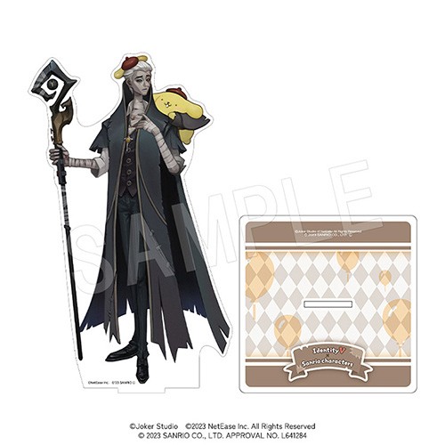 IdentityV×サンリオキャラクターズ　アクリルスタンド　隠者＆ポムポムプリン 隠者＆ポムポムプリン
