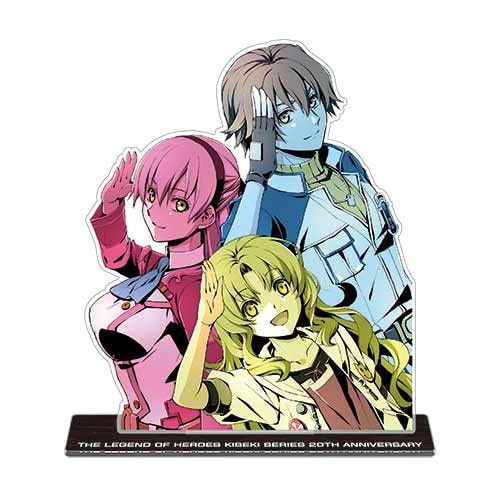 軌跡シリーズ20周年記念 絆のアクリルスタンドロイド＆エリィ＆キーア 絆のアクリルスタンド ロイド＆エリィ＆キーア