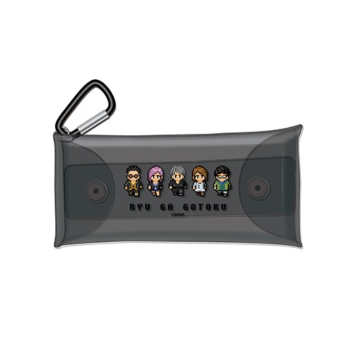 『龍が如く』カラビナ付きマルチケース 『8』8bitキャラクター 桐生ver.※2025年11月中旬出荷分 8bitキャラクター 桐生ver.