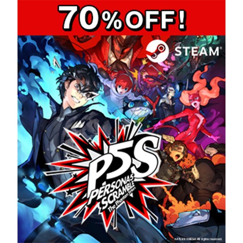 【Steamコード販売】ペルソナ5 スクランブル ザ ファントム ストライカーズ【セール】 Steamコード 通常版