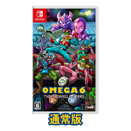 OMEGA6 THE TRIANGLE STARS 通常版 ファミ通DXパック 3Dクリスタルセット 通常版 DXパック 3Dクリスタル