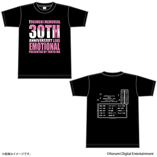 ときめきメモリアル 30th ANNIVERSARY LIVE エモーショナル　イベントTシャツMサイズ Mサイズ ※7月中旬出荷分