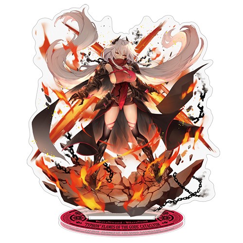 ブレイブソード×ブレイズソウル 本編十三章完結記念アクリル2Dフィギュア焔華剣テュフォーン アクリル2Dフィギュア　焔華剣テュフォーン