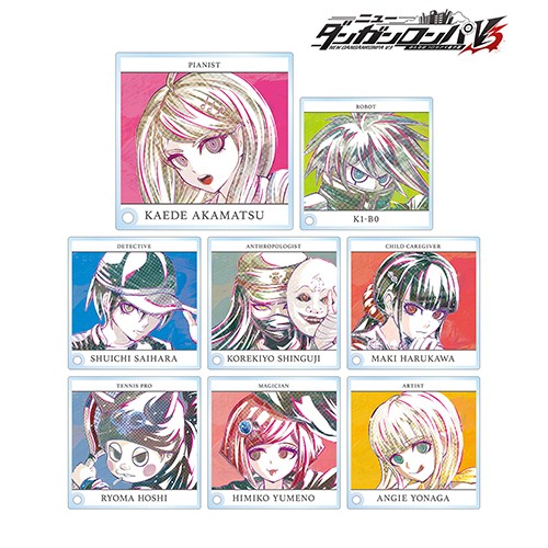 ニューダンガンロンパV3　みんなのコロシアイ新学期 トレーディング Ani-Art 第1弾アクリルスタンドパネル ver.A BOX ver.A BOX