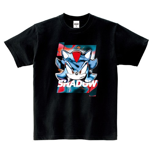 「ソニック・ザ・ヘッジホッグ」SPRAYS AND FADES Tシャツ シャドウLサイズ ※2025年11月中旬出荷分 Tシャツ シャドウ Lサイズ