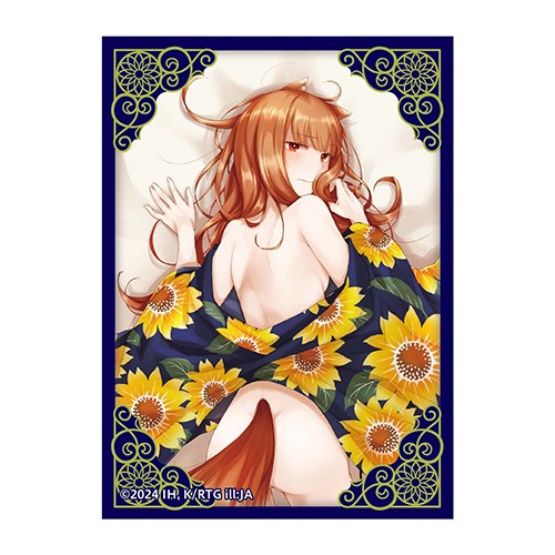 角スリvol.31「狼と香辛料 MERCHANT MEETS THE WISE WOLF」 浴衣美人見返りホロ 角スリvol.31 見返りホロ