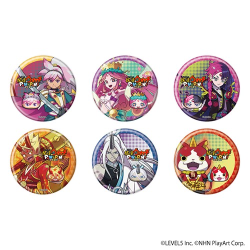「妖怪ウォッチ ぷにぷに」缶バッジ15/コンプリートBOX(全6種)(第3弾01)※2025年11月中旬出荷分 缶バッジ15/コンプリートBOX(第3弾01)