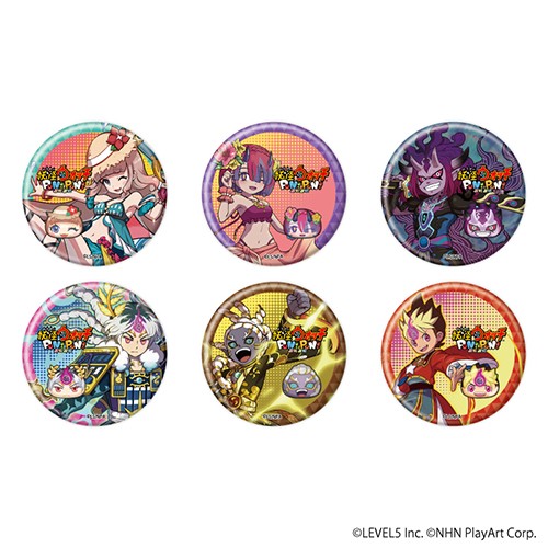 「妖怪ウォッチ ぷにぷに」缶バッジ16/コンプリートBOX(全6種)(第3弾02)※2025年11月中旬出荷分 缶バッジ16/コンプリートBOX(第3弾02)