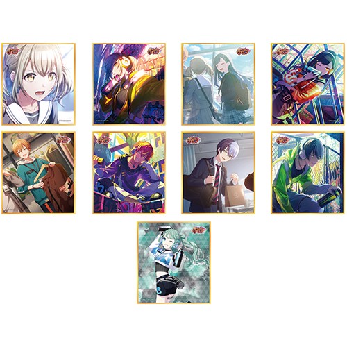 『プロジェクトセカイ カラフルステージ！ feat. 初音ミク』ミニ色紙コレクション 第37弾B【単品】On Your Feet（全9種） ※2025年11月中旬出荷分 第37弾B 単品