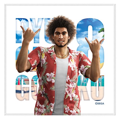 『龍が如く』ハンドタオル『8』春日 一番(アロハver.)※2025年11月中旬出荷分 春日 一番(アロハver.)