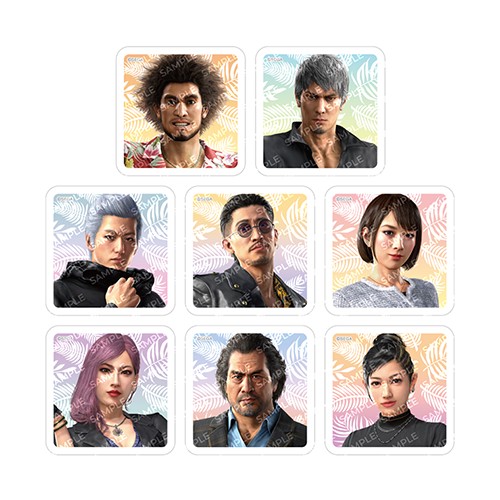 『龍が如く8』トレーディング ミニアクリルブロック（全8種）BOX BOX