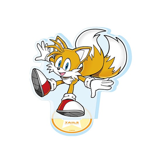 「ソニック・ザ・ヘッジホッグ」ベーシックシリーズ アクリルスタンド02 テイルス ※2025年11月中旬出荷分 02 テイルス