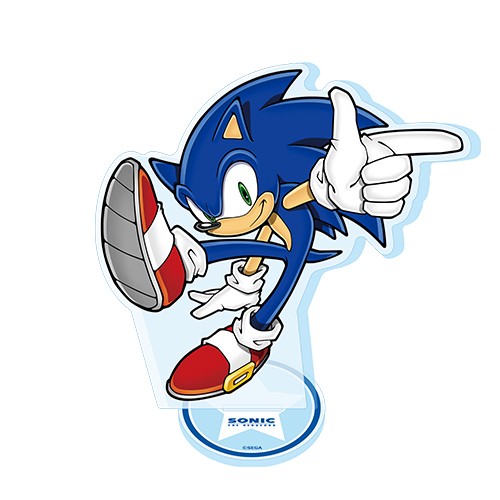 「ソニック・ザ・ヘッジホッグ」ベーシックシリーズ アクリルスタンド01 ソニック ※2025年11月中旬出荷分 01 ソニック