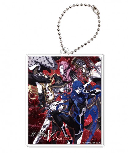 アトラスフェス開催記念 真・女神転生V Vengeance アクリルキーホルダー（キービジュアル）※2025年11月中旬出荷分