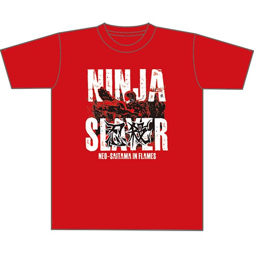 『ニンジャスレイヤー ネオサイタマ炎上』 steamコード付きebtenDXパックTシャツレッドVer.B サイズL レッドVer.B サイズL