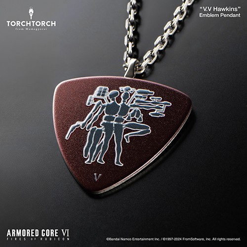 ARMORED CORE VI FIRES OF RUBICON × TORCH TORCH/ヴェスパー部隊エンブレムペンダント: V.V ホーキンス ※2025年11月中旬出荷分 V.V ホーキンス