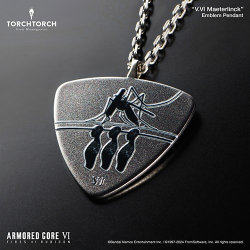 ARMORED CORE VI FIRES OF RUBICON × TORCH TORCH/ヴェスパー部隊エンブレムペンダント: V.VI メーテルリンク ※2025年11月中旬出荷分 V.VI メーテルリンク