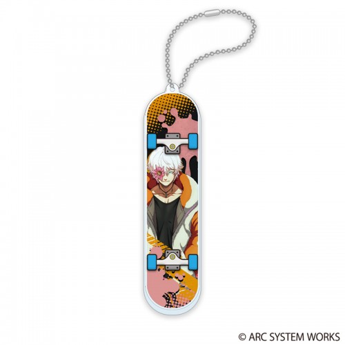 GUILTY GEAR -STRIVE- スケボーアクリルキーホルダー 飛鳥＝R♯ 飛鳥＝R♯