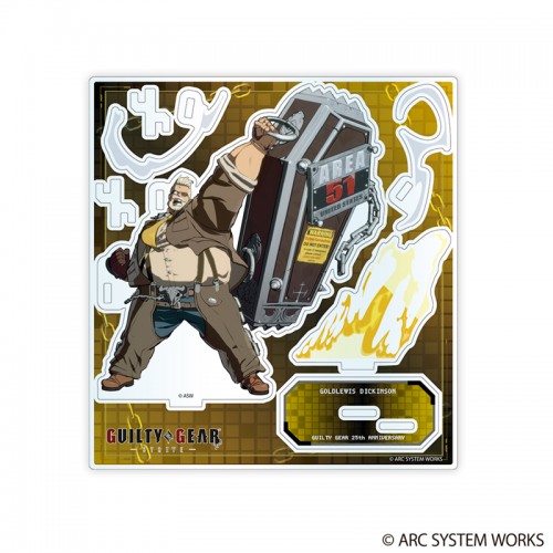GUILTY GEAR -STRIVE- 必殺技アクリルスタンド ゴールドルイス＝ディキンソン ゴールドルイス＝ディキンソン