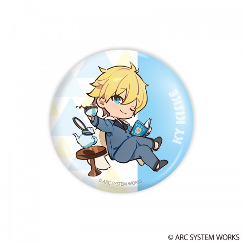 GUILTY GEAR ホームタイム　缶バッジ カイ＝キスク カイ＝キスク